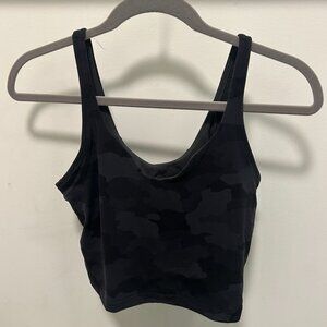 Lululemon black camo align tank